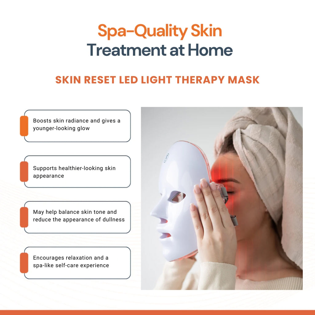 Ovey Skin Reset LED 7 Color Light Face Therapy Mask