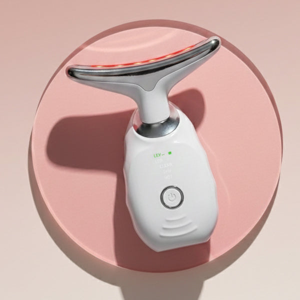 YOUTH RESTORING FACE AND NECK MASSAGER + HAIR REVIVAL PHOTOTHERAPY BRUSH