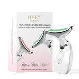 Ovey Youth Restoring LED Light Face & Neck Lifting Therapy Massager